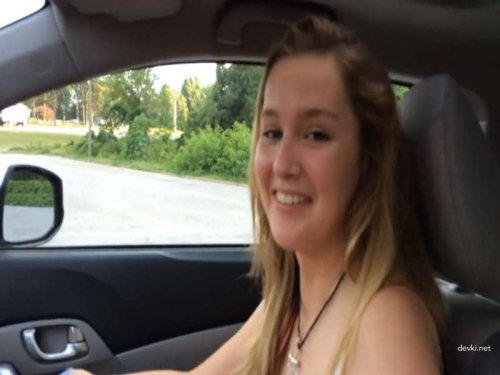 Hardcore Car Sex with Busty Beauty - Steamy Outdoor Bang in Public