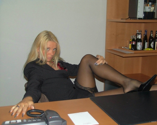 Sultry Secretary Bares All in Steamy Office Roleplay - Explicit Hot Secretary Photoshoot