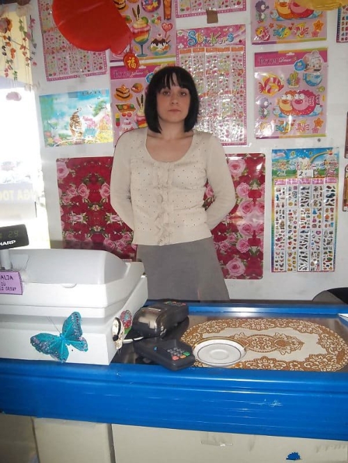 Store Clerk Deepthroats Security Guard in Storage Room - Amateur XXX