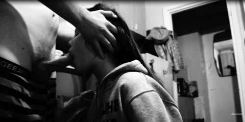 Amateur Slut Deepthroats Cock - Explicit Blowjob Pic