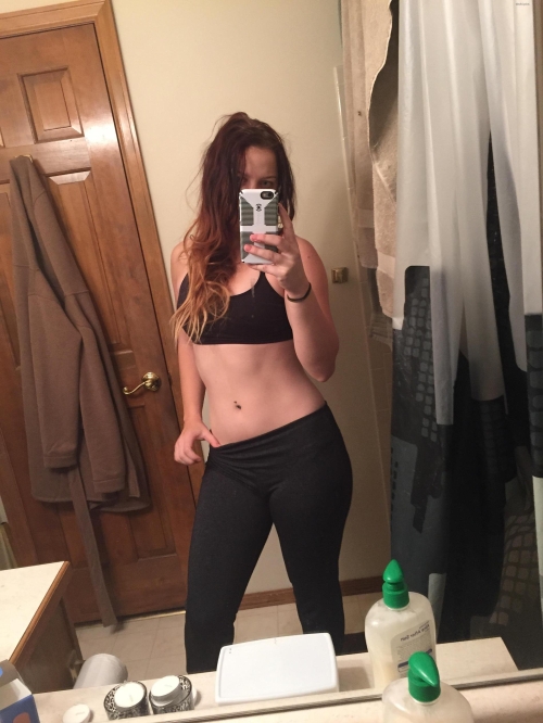 XXX Amateur Striptease: Explicit Self-Undressing in Mirror