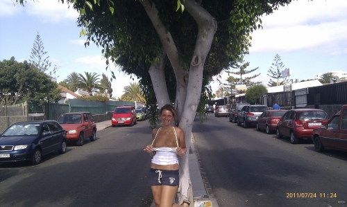 Explicit Amateur Photo: Bare Breasts Exposed in Shocking Display