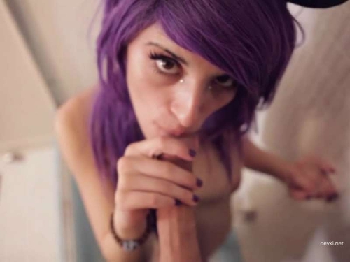 Malvina's Deepthroat Blowjob: Explicit English Cock Sucking Video