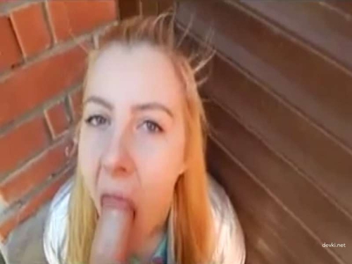 Hot Russian Amateur Friend Gives Hardcore Blowjob - Explicit Sucking Video