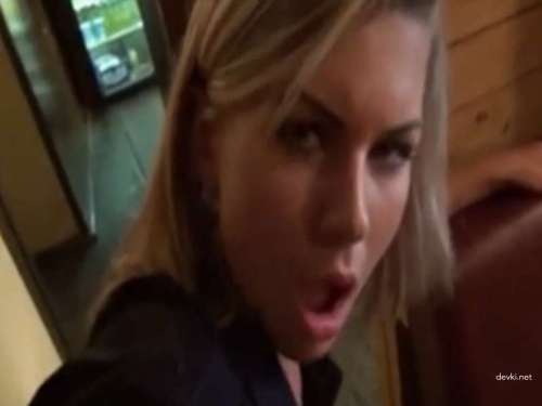 Blonde Bombshell Gets Wild in Bar - Hardcore English Sex Video