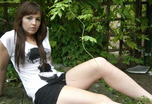 Explicit Naked Girl Posing Amateur Photo Outside House: Hot and Uncensored
