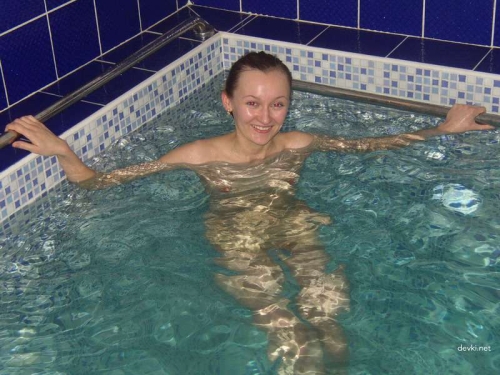 Steamy Sauna Sex Tape: Hot Amateur Friend's Playful Moments