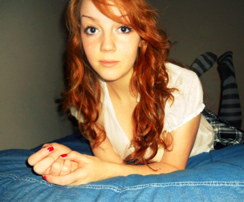 Naughty Redhead's Explicit Selfie Session - Hot Amateur Shows All on Camera!