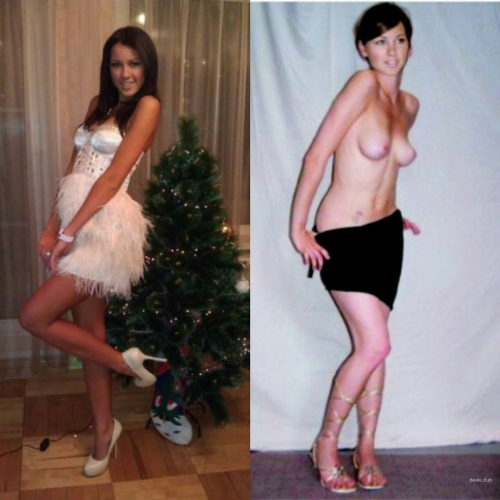 Explicit Amateur Girls: Fully Clothed vs. Completely Nude Photos