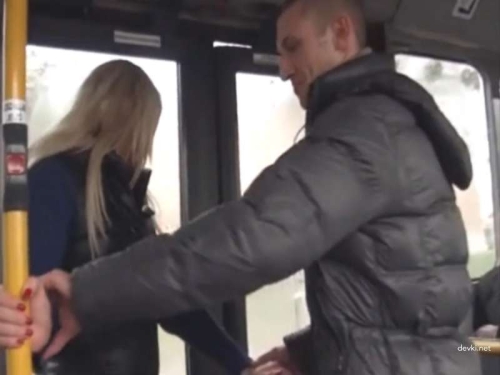 Explicit Bus Sex: Public Bang Caught on Camera - Hot Wild Action