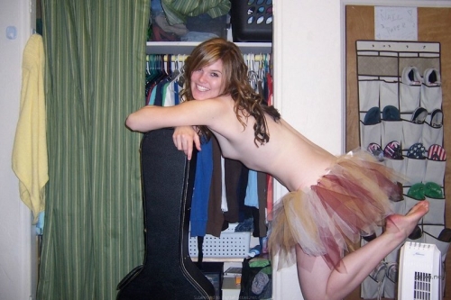 Intoxicated Slut Exposes Bushy Crotch in Raw Amateur Shot