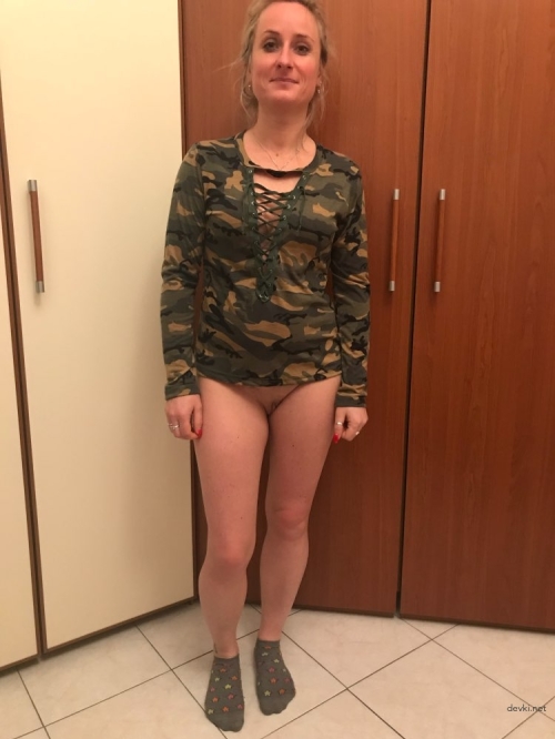 Explicit Pantyless Wife: Amateur Photo Shoot Caught by Husband