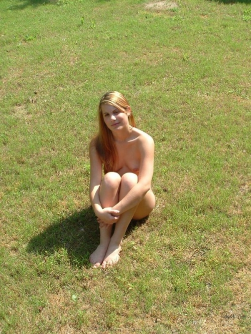 Explicit Nude Sunbathing at Dacha: Amateur Naked Photo