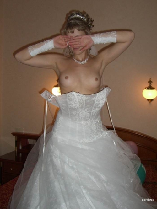 Amateur Bride's Explicit Wedding Photos: Intimate and Sensual Shots