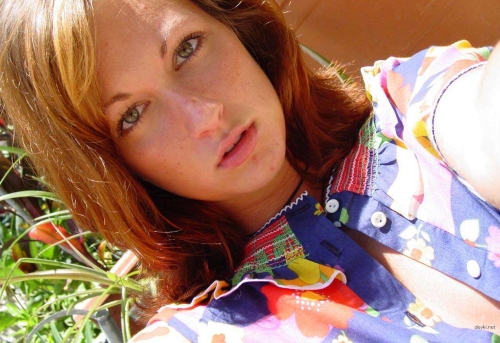 XXX Redhead Amateur Pics: Horny Private Girl's Explicit Naughty Photos