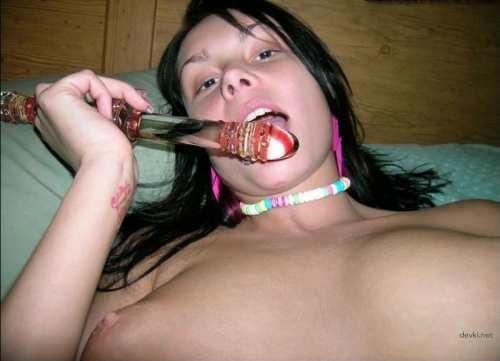 Raw Emotions: Mature EMO Woman's Explicit Amateur Photo Shoot