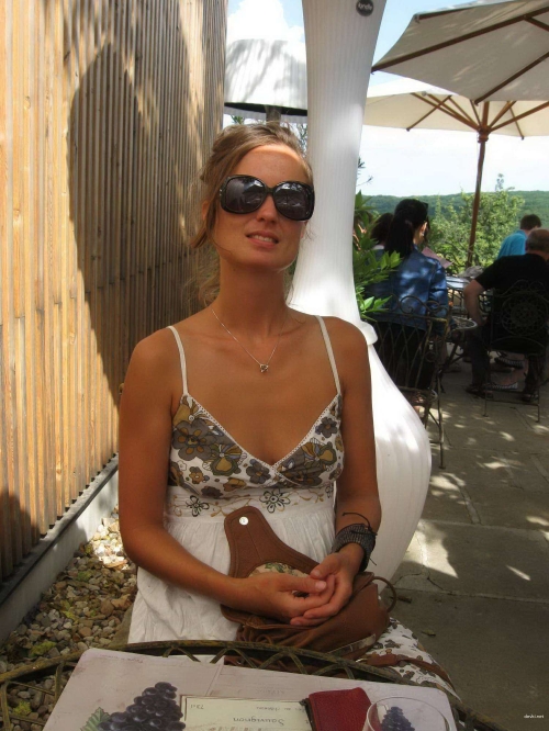 Topless Woman Exposes All on Beach Vacation - Bold and Uncensored Pose