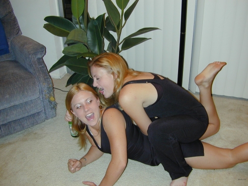 Steamy Amateur Vacation Pics: Hot Girls Unleash Wild Side - Explicit Content