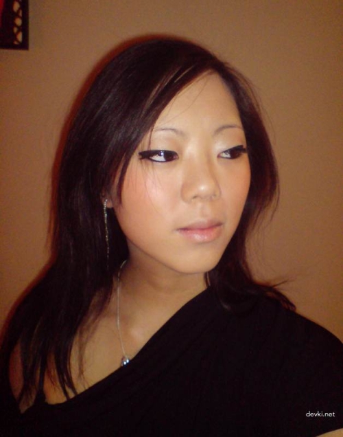 Explicit Asian Amateur Nude: Finger in Ass Photo